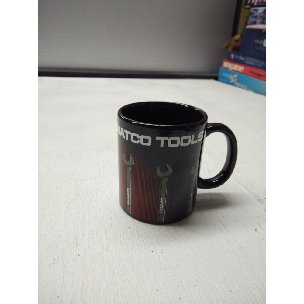 MATCO TOOLS  Wrenches 10oz Coffee Mug Shiny Black with Wrenches